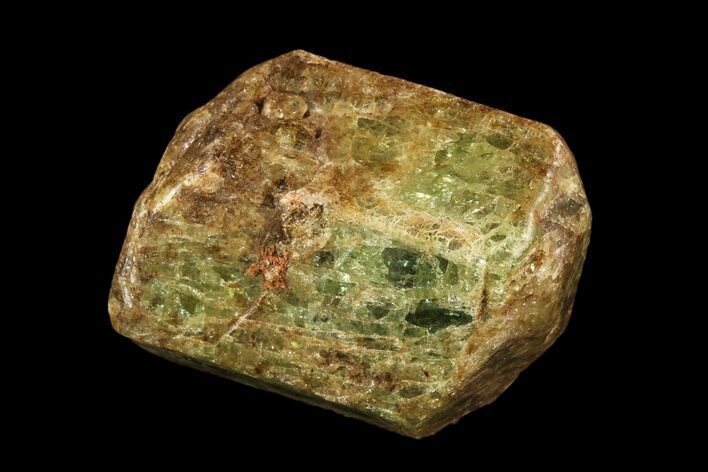 Yellow-Green Fluorapatite Crystal - Ontario, Canada #93741